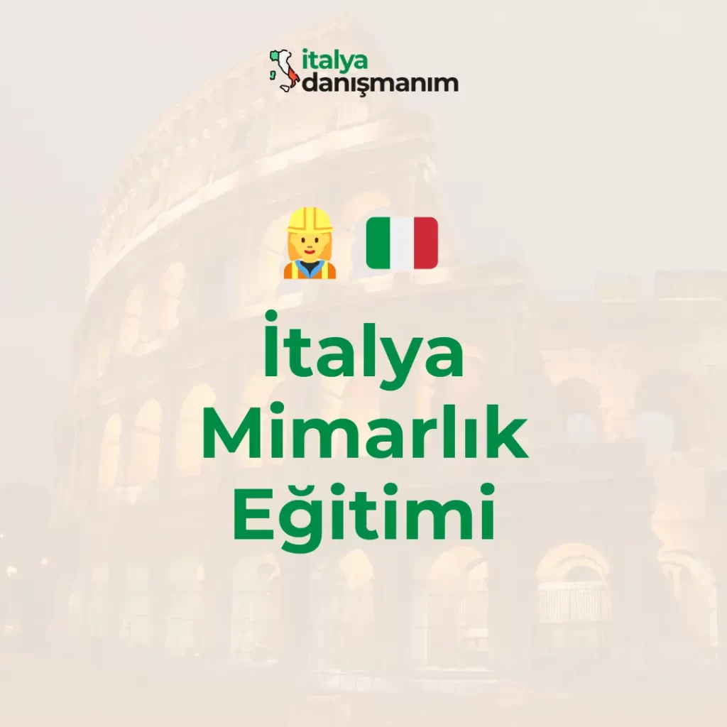 italya mimarlık eğitimi